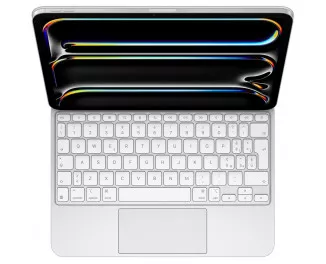 Чохол-клавіатура Apple Magic Keyboard для iPad Pro 11 2024 Italian White (MWR03T/A)