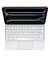 Чехол-клавиатура Apple Magic Keyboard для iPad Pro 11 2024 Ukrainian White (MWR03UA/A)