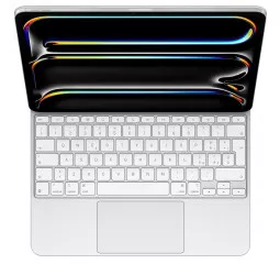 Чохол-клавіатура Apple Magic Keyboard для iPad Pro 13 2024 Italian White (MWR43T/A)