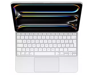 Чохол-клавіатура Apple Magic Keyboard для iPad Pro 13 2024 Italian White (MWR43T/A)