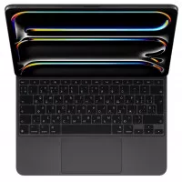 Чехол-клавиатура Apple Magic Keyboard для iPad Pro 13 2024 Ukrainian Black (MWR53UA/A)