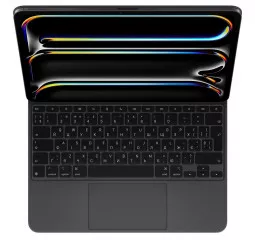 Чохол-клавіатура Apple Magic Keyboard для iPad Pro 13 2024 Ukrainian Black (MWR53UA/A)