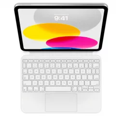 Чохол-клавіатура Apple Magic Keyboard Folio для iPad 10.9 2022, міжнародна англійська розкладка White (MQDP3)