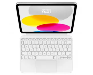 Чохол-клавіатура Apple Magic Keyboard Folio для iPad 10.9 2022, міжнародна англійська розкладка White (MQDP3)