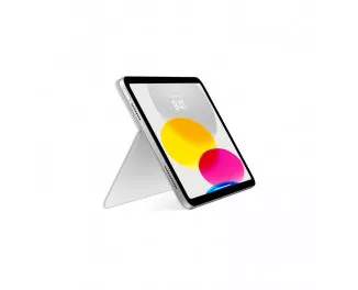 Чехол-клавиатура Apple Magic Keyboard Folio для iPad 10.9 2022 Ukrainian White (MQDP3UA/A)