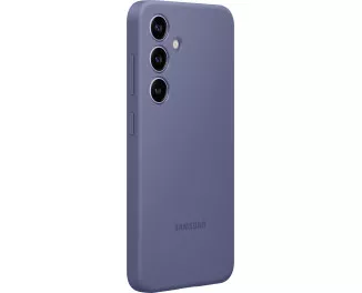 Чехол Samsung для Galaxy S24 (S921), Silicone Case, филетовый
