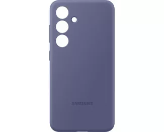 Чехол Samsung для Galaxy S24 (S921), Silicone Case, филетовый