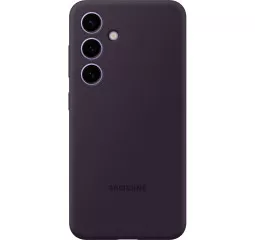Чехол Samsung для Galaxy S24 (S921), Silicone Case, фиолетовый темный