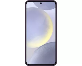 Чехол Samsung для Galaxy S24 (S921), Silicone Case, фиолетовый темный