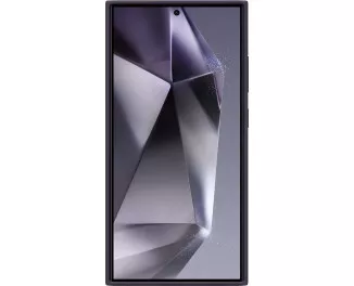 Чехол Samsung для Galaxy S24 Ultra (S928), Silicone Case, фиолетовый темный