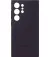 Чехол Samsung для Galaxy S24 Ultra (S928), Silicone Case, фиолетовый темный