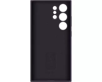 Чехол Samsung для Galaxy S24 Ultra (S928), Silicone Case, фиолетовый темный
