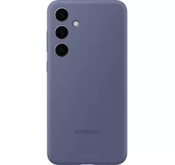 Чехол Samsung для Galaxy S24+ (S926), Silicone Case, филетовый