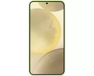 Чехол Samsung для Galaxy S24+ (S926), Silicone Case, зеленый светлый