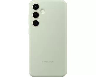 Чехол Samsung для Galaxy S24+ (S926), Smart View Wallet Case, зеленый светлый