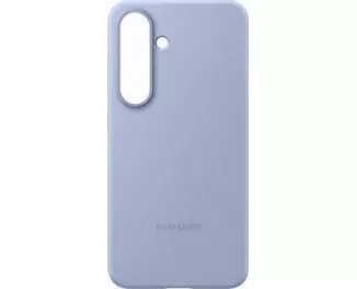 Чехол Samsung для Galaxy S25 Edge (S937), Silicone case, голубой