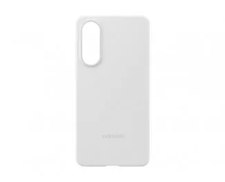 Чехол Samsung для Galaxy S25 Edge (S937), Silicone case, серый светлый