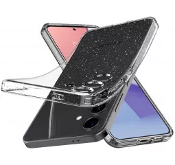 Чехол Spigen для Samsung Galaxy S24, Liquid Crystal Glitter, Crystal Quartz