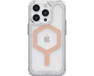 Чехол UAG для iPhone 15 Pro, Plyo Magsafe, Ice/Rose Gold