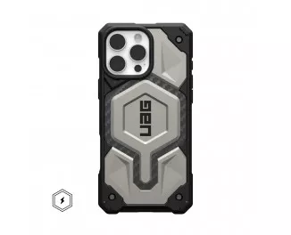 Чехол UAG для iPhone 16 Pro Max, Monarch Pro Magsafe, Titanium (114457113636)