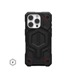 Чехол UAG для iPhone 16 Pro, Monarch Pro Magsafe, Kevlar Black (114456113940)