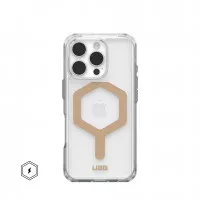 Чехол UAG для iPhone 16 Pro, Plyo Magsafe, Ice/Gold (114480114381)