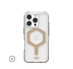 Чехол UAG для iPhone 16 Pro, Plyo Magsafe, Ice/Gold (114480114381)