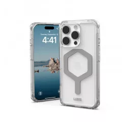 Чехол UAG для iPhone 16 Pro, Plyo Magsafe, Ice/Silver (114480114333)