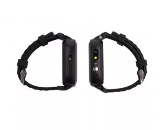 Дитячий розумний годинник AmiGo GO004 Splashproof Camera+LED Black (UA)