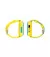 Дитячий розумний годинник AmiGo GO004 Splashproof Camera+LED GLORY Blue-Yellow (UA)