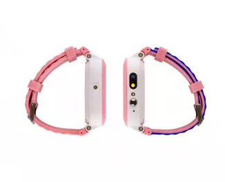 Детские умные часы AmiGo GO004 Splashproof Camera+LED Pink (UA)