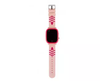 Детские умные часы AmiGo GO005 4G Wi-Fi Thermometer Pink (UA)