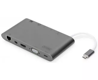 Док-станция DIGITUS USB-C, 11 Port