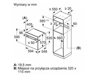 Духовка электрическая BOSCH HBA534BW0 Serie | 4