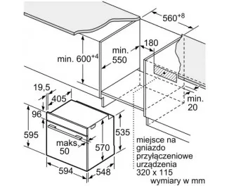 Духовка електрична BOSCH HBA534EB0 Serie | 4
