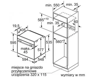 Духовка электрическая Siemens HB634GBS1