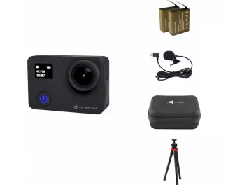 Экшн-камера AirOn ProCam 8 Black 12 in 1 Blogger's Kit (4822356754795)