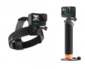 Экшн-камера GoPro HERO12 Black + Enduro + Head Strap + Handler Floating (CHDRB-121-RW)