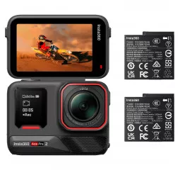 Экшн-камера Insta360 Ace Pro 2 Standard Bundle [Dual Battery] (CINSBBGA_ACEPRO208)