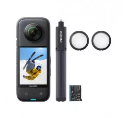 Экшн-камера Insta360 X3 All-Purpose Kit (CINSAAQT)