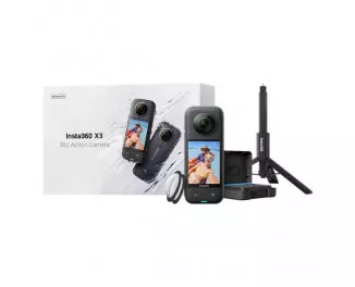 Екшн-камера Insta360 X3 All-Purpose Kit (CINSAAQT)