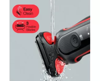 Электробритва Braun Series 5 51-R1000s Black/Red