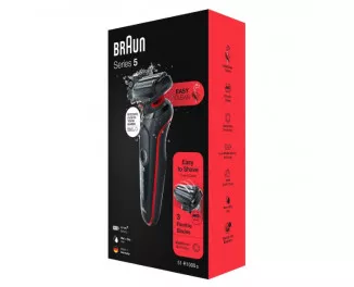 Электробритва Braun Series 5 51-R1000s Black/Red
