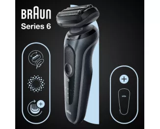 Электробритва Braun Series 6 61-N1000s Black/Black