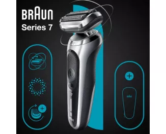 Електробритва Braun Series 7 71-S1000s Silver/Black