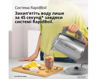 Электрочайник Braun WK 1500 GY