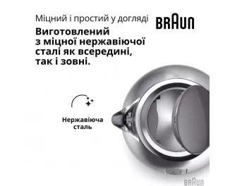 Электрочайник Braun WK 1500 GY