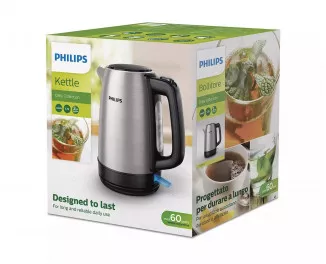 Електрочайник PHILIPS Daily Collection HD9350/90 Stainless steel