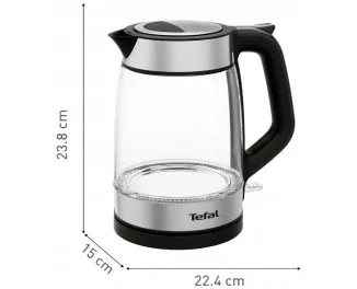 Электрочайник Tefal Glass Kettle KI605830