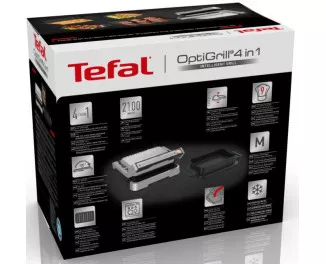 Электрогриль прижимной Tefal OptiGrill 4in1 GC774D30